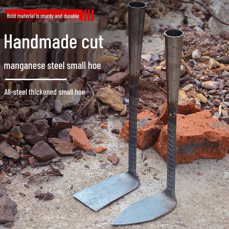 All-Steel Multi-Functional Small Hoe for Gardening and Farming