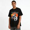 Born To Ride UK Scrambler Motorcycle Graphic Tee Vintage Biker Top Pure cotton T-shirt
