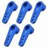 5 Stück 25T Servohebel Aluminiumlegierung Lenkservoarme Blau für 02073 996R MG946R E9001