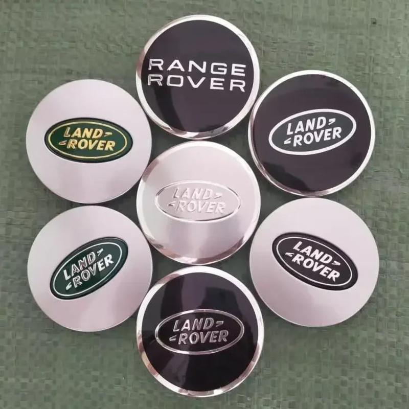 4pcs 62mm 63mm Car Styling Car Wheel Center Hub Cap Covers Badge For Land Rover SVR Discovery Velar Evoque Range Rover L322 L405