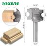 Half Round Side Cutter Bit Half Round Side Cutter Bit Woodworking Bit 1/4inch 1/2inch Shank