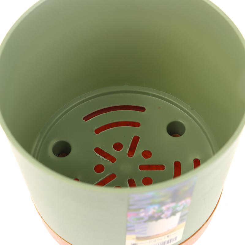 Sukkulenten Pflanztopf Rund Doppelschichtig Grün Pflanze Blumentopf Sukkulenten Kleiner Blumentopf Für Kaktus Mit Abzugsloch Töpfe