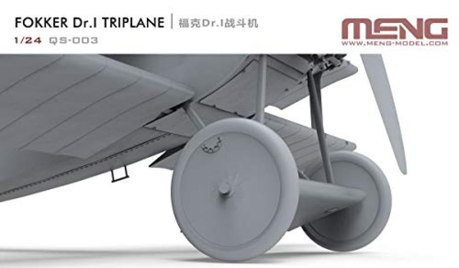Mon Model German Fokker Fighter with Pour Le Merite Medal Plastic Model 1/24 Dr.1 MQS-003S