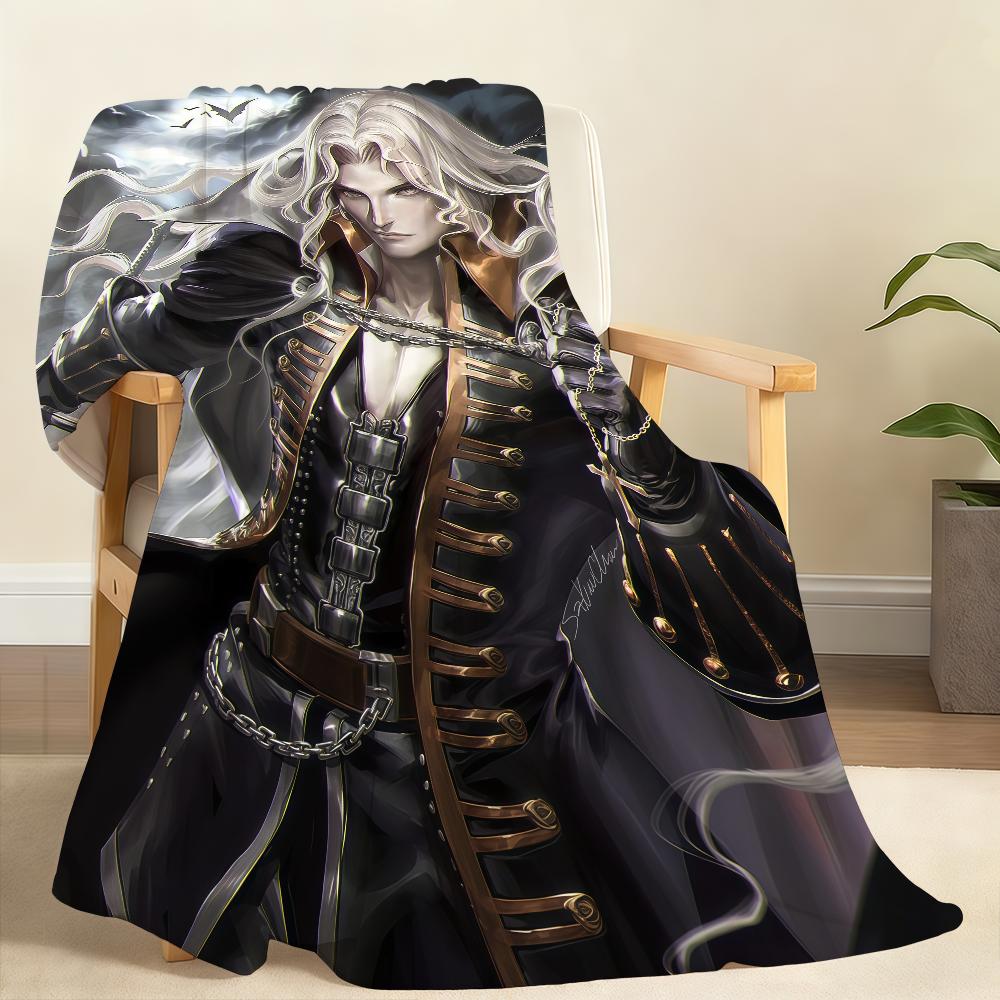 Classic Game C Castlevania S SymphonyS of the N Night Blanket For Soft Throw Blanket for Picnic Bed Sofa Home Bedroom Cozy Warm