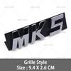 OPQ1 2026 Hot VOLKSWAGEN 3D Black Silver MK5 MK6 MK7 Mk8 Car Front Grill Emblem Car Stickers for Volkswagen VW Golf GTI MK 5 MK 6 Mk
