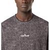 STONE ISLAND Simple Cotton Knit Short Sleeve Crew Neck T-Shirt Men Tops Burgundy K1S1521000-34S0A66-V0011
