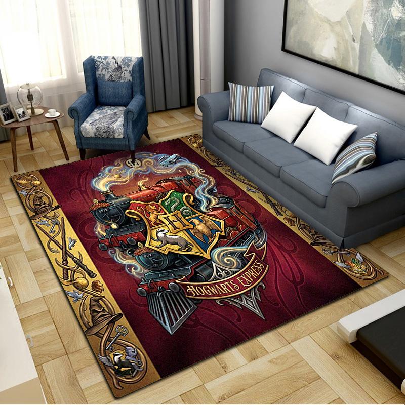 Magic School Fantastic Carpet Rug for Living Room Bedroom Home Sofa Decoration, Kids play Non-slip Floor Mat