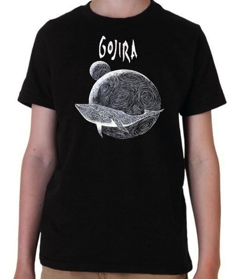 Gojira Heavy Metal Band Youth s Black T-Shirt XXXL