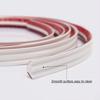 Linea di Bordo Parete Autoadesiva da 1 Metro Striscia Decorativa Battiscopa Bordo Piastrelle Linea Vita Adesivi Murali 3D Angolo Decorazione Parete Casa