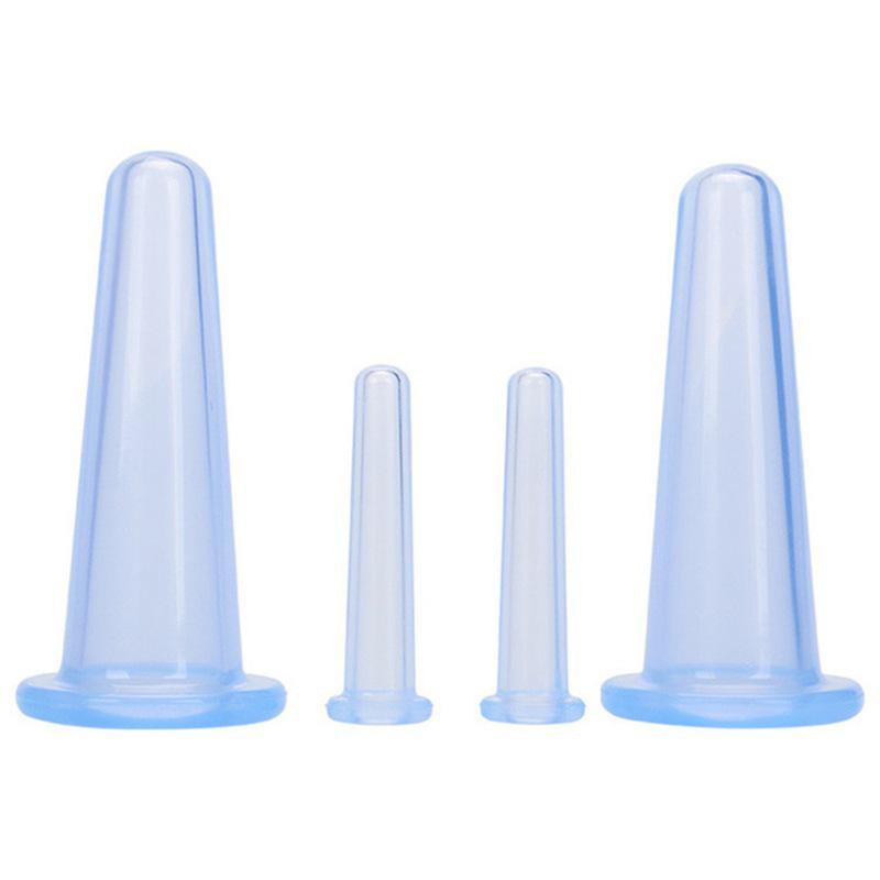Food-Grade Silicone Facial Cupping Device for Moisture Absorption & Massage