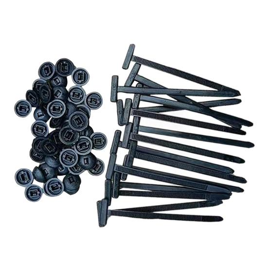 60/80/120/160/180/220/300Pcs Universal Nylon Cable Tie Buckle Heavy Duty Self-Locking Nylon Zip Tie Automotive Car Mount Wire Tie Fastener Strap