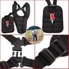 Double Shoulder Strimmer Harness Strap For Lawn Mower Grass Strimmer Brush Cutter Garden Power Pruner Adjustable Nylon Belt