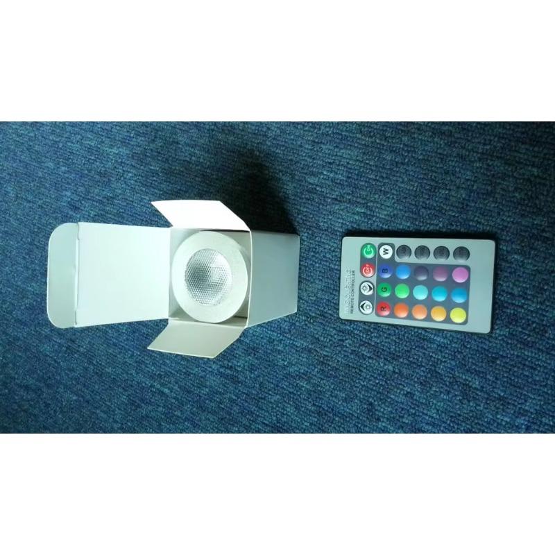 New 3W RGB E27/E14/MR16/B22/GU5.3 LED Spot Light 16 Color Bulb Lamp Lights+ 24 Keys IR Remote Control