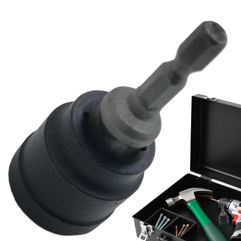 Jack Socket Adapter Rust-Resistant Socket Tool Portable Scissor Jack Adapter For Leveling Towing Trailer Garage Auto Repair