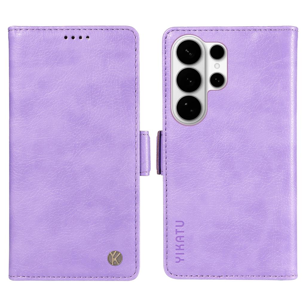 For Samsung Galaxy S26 Ultra Case YIKATU YK-007 Litchi Texture PU Leather Wallet Phone Cover
