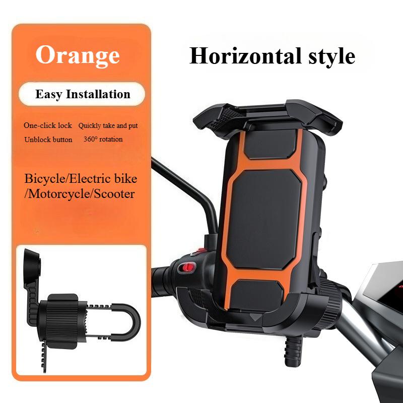 Electric Bike Delivery Rider Decals Phone Holder Mount for In-car Navigation Motorcycle Scooter Universal Electric Bike Bracket