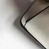 [Pre-Owned] Sylvie Gold Buckle Striped Web Leather Mini Tote Shoulder Crossbody Bag - Very Good #MO43HP