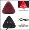 F1 Brake Light, Tail Lamp, LED, 12 V, For Cars, Flashing, Strobe, Lighting, Warning