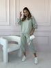 2025 Autumn/Winter Women's Solid Color Loose Sweatshirt and Casual Long Pants Two-Piece Set