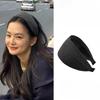 Autumn and Winter Plush Wide-brimmed Hair Band with A High and Elegant Headband on The Top of The Head