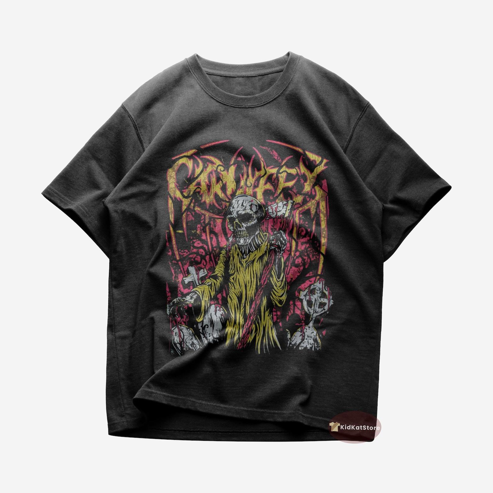 Carnifex T shirt | Metal-Deathcore Music Shirt | World War X | Lie To My Face | Hell Chose Me | Carnifex Merch | Cotton Tee 3XL