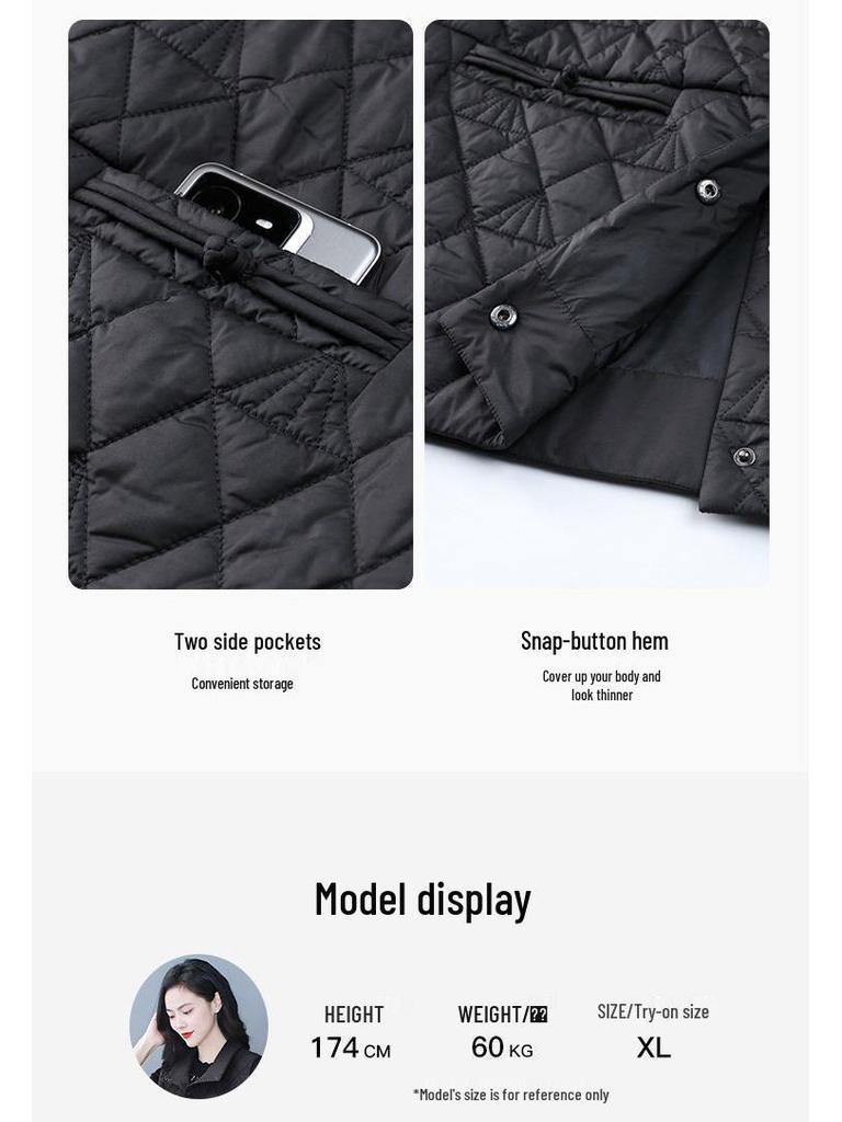 200 Jin Plus-Size Women's High-End Cotton Padded Vest - Thick, Warm, Flesh-Covering, Slimming Jacket