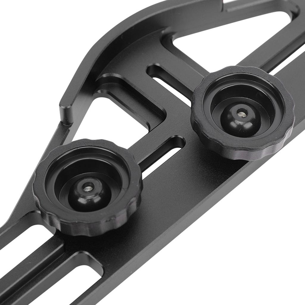All Metal Dual Handheld Hand Grip Diving Flashlight Bracket Underwater Sports Camera Holder Stabilizer