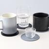 12Pcs 10cm Diameter Silicone Coasters Heat Resistant Cup Mats Drink Coasters  Office Use