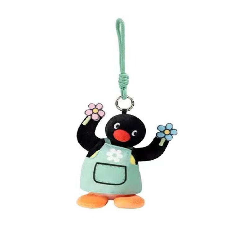 Youmai Penguin Sitting Pose Plush Toy Pinga Doll Ornament for Claw Machines