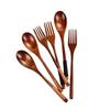 Handmade Wooden Spoon Natural Rice Soups Spoon High Quality Dinnerware Cutlery  Kitchen Accessories