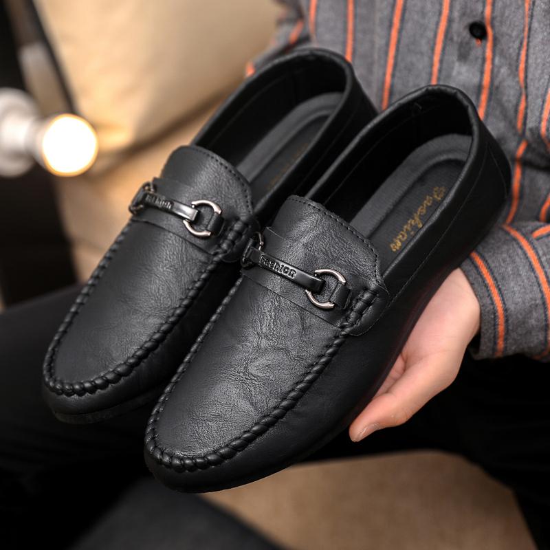 Loafers Shoes Men Clasicc Comfy Man Flat Moccasin Fashion Shoes Men Slip-on Boat Shoes for Men Casual Shoes Driving Shoes Men