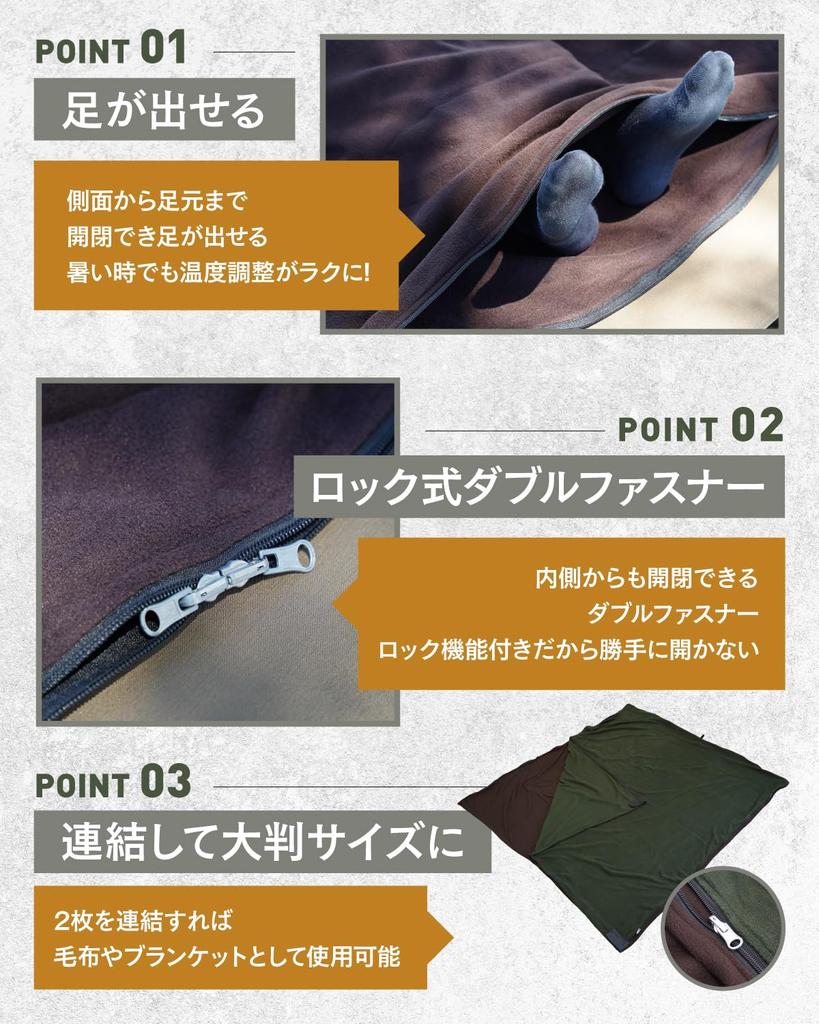 STINBELL Inner Sleeping Mountaineering Inner Double Fully Opens from the Compact Includes Perfect for Car by Camping Association Bag, Lightweight,