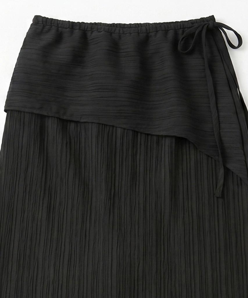 Eilubeu Wrap Wide Pants Aasfpt101A