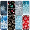 Christmas Snowflakes Case For Honor X9b X9a X8a X7a X6a X9 X7 X6 X8 Cover For Honor 50 70 90 Lite Magic 4 5 Pro
