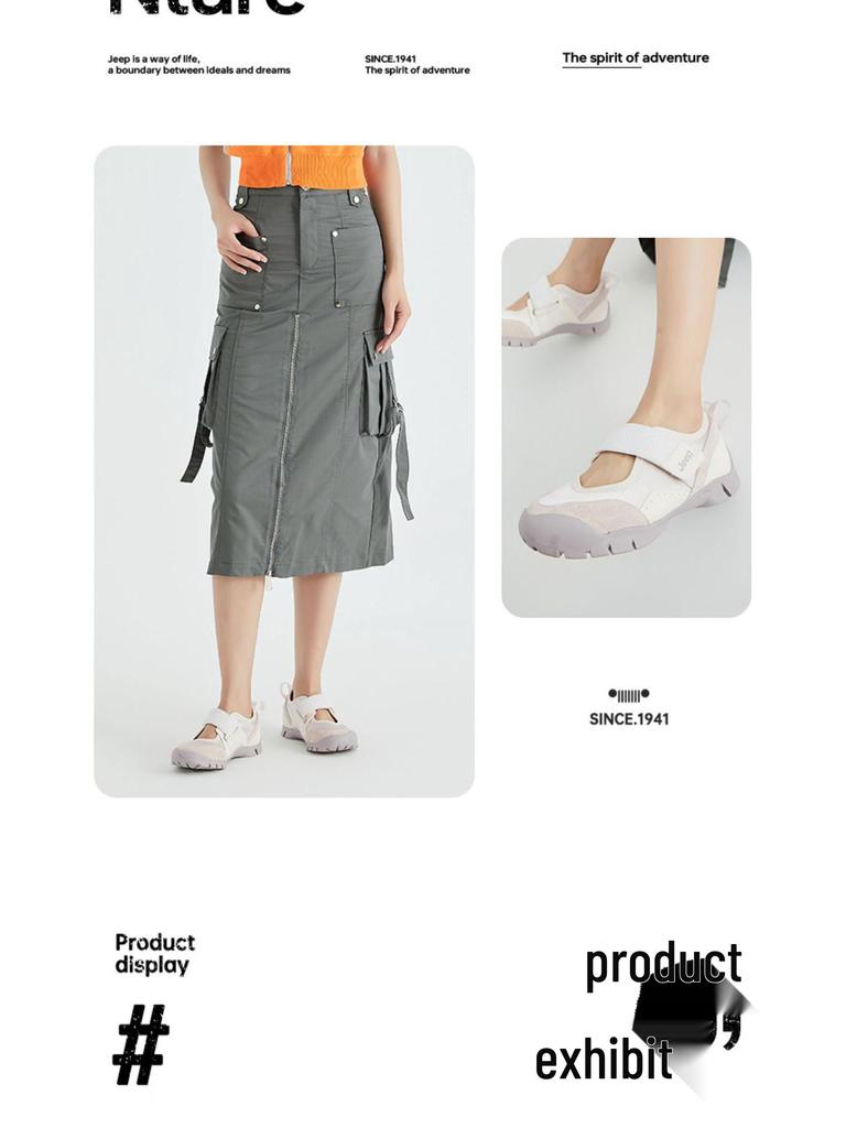 Jeep Damskor 2025 Sommar Mary Jane Loafers: Mångsidiga Casual Mockasiner