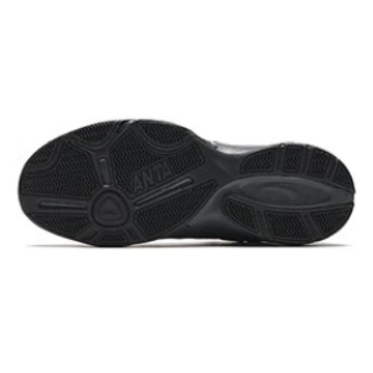 Anta Cushioning, Wear Resistant High top Casual Shoes Men's Black 112348991-4