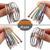 Stainless Steel Wire Key Ring with Multipurpose Hanging Buckle