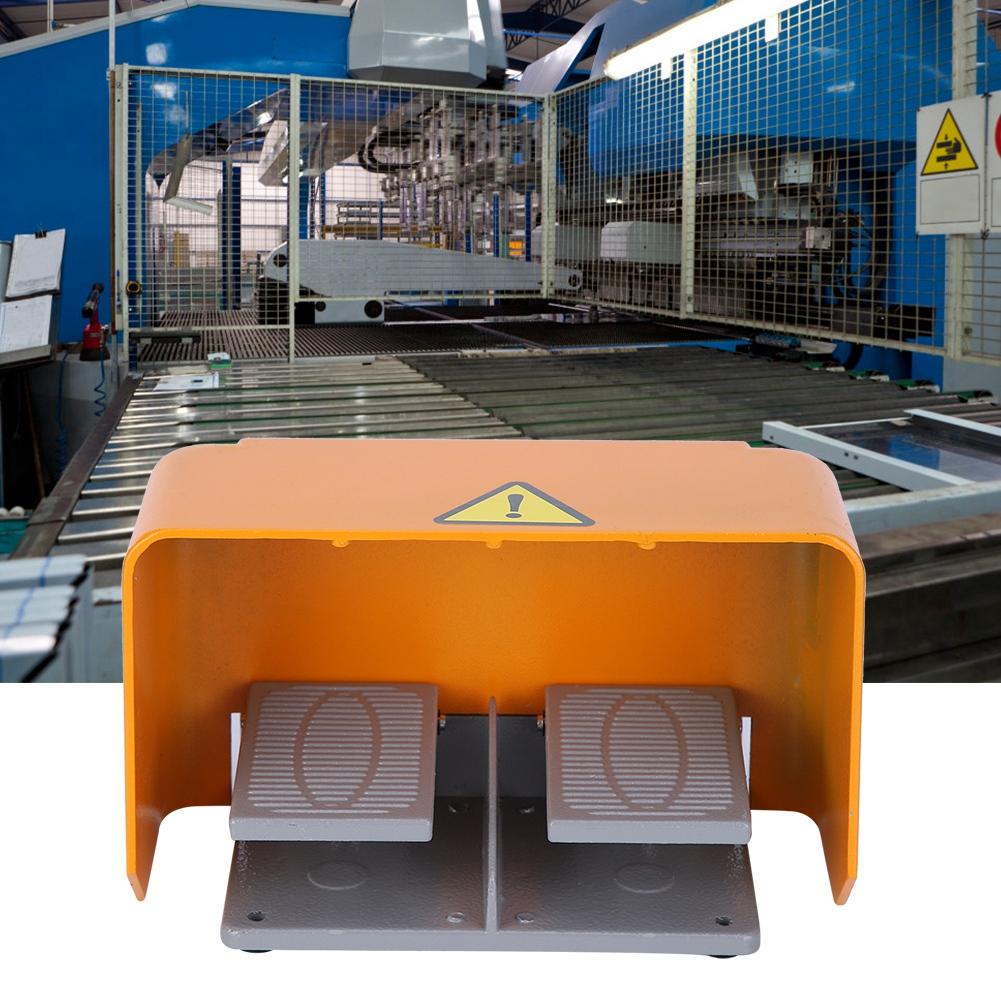 BERM Foot Pedal Switch for Electrical Machine Power Supply Clip Kit YDT1‑18 380VAC