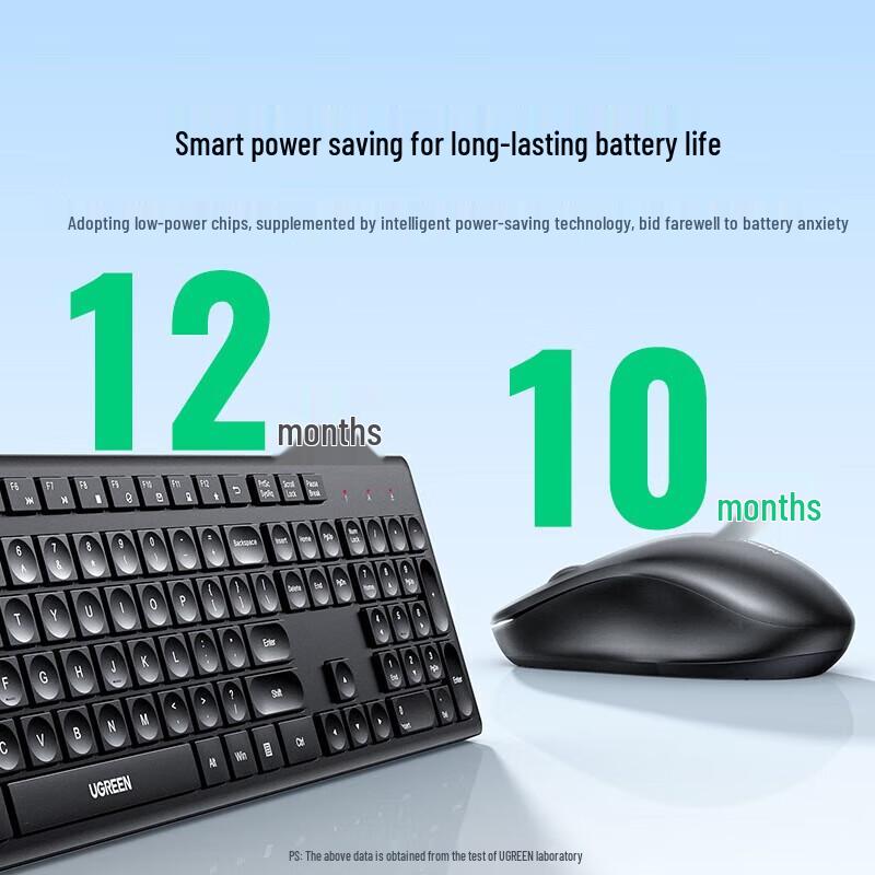 Ugreen MK007 Wireless Keyboard and Mouse Combo