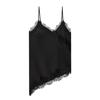 European and American style, new women's clothing, foreign style fashionable polka dot lace split sling vest