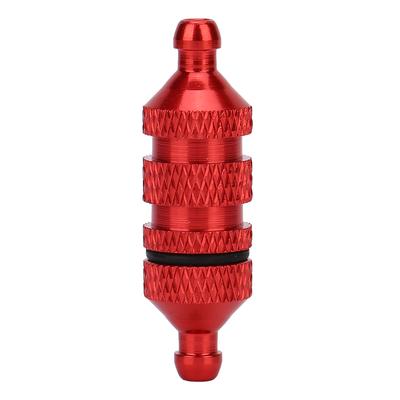Oil Fuel Filter Engine Model Part for RC 1:8  1:10 Model Car  Aluminium AlloyRed