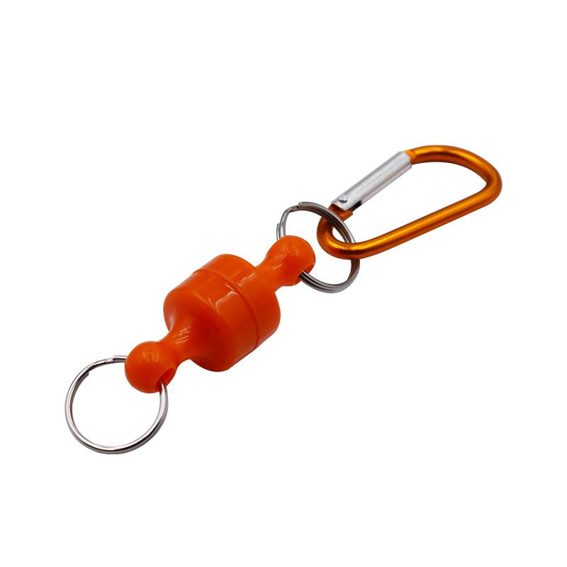 Magnetic Carabiner & Lanyard for Outdoor Fishing and Tent Hanging