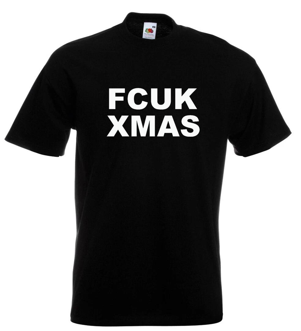 

FCUK XMAS T Shirt Anti Xmas Novelty Funny Shirt Gift Sarcastic Grumpy 4XL