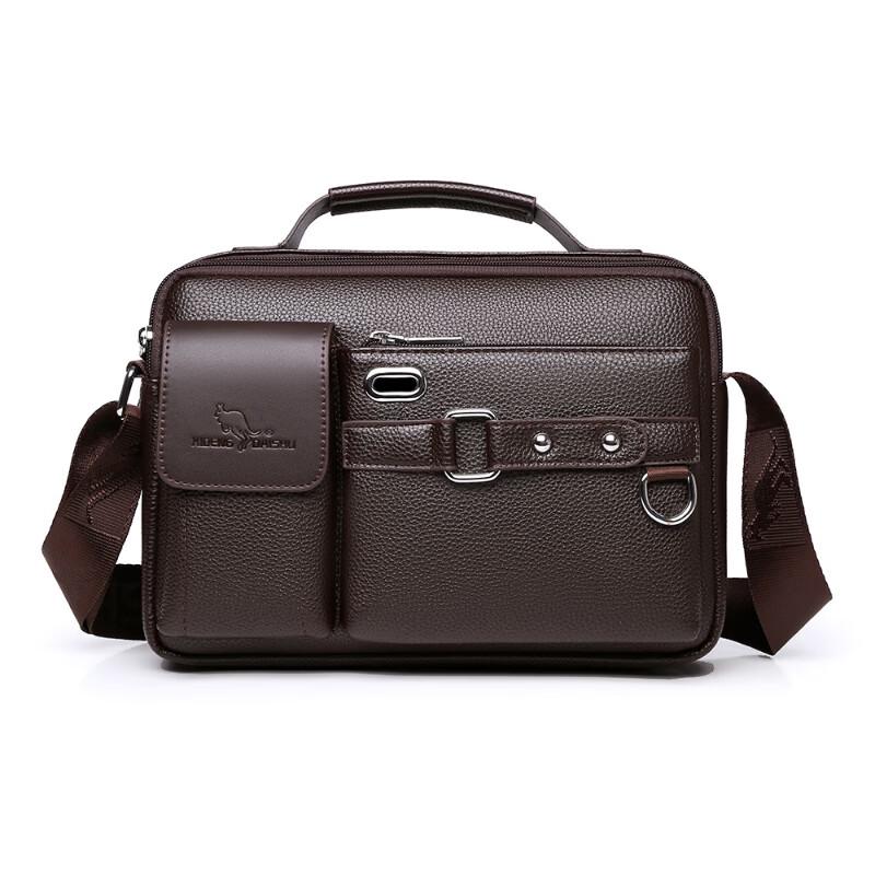 Li Shen Men's Multifunctional Business Shoulder Crossbody Bag