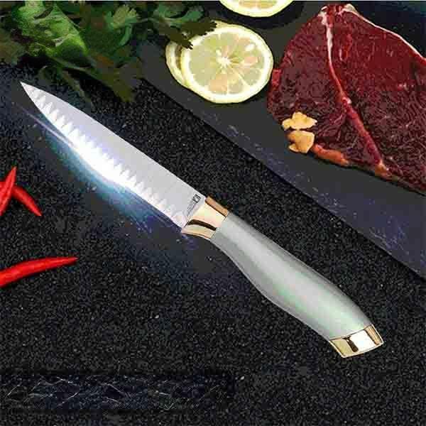Embossed Non-stick Pattern Fruit Knife Multi-purpose Knife Household Kitchen Knives