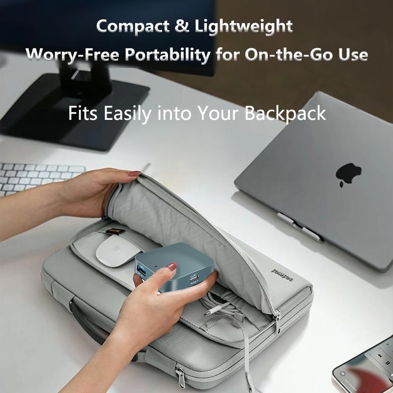 4-Port USB 3.0 Hub with Type-C Power for Laptop Expansion Aluminum 5Gbps/10Gbps in Stock