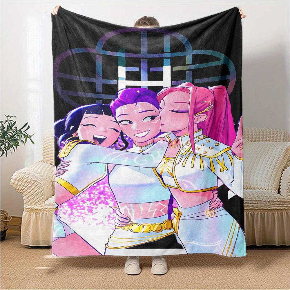 Unity Friendship Flannel Blanket Super Soft Warm Cozy Blanket For Sofa Bed Office Travel Allseason Home Decor Gift