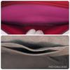 Gucci Gold Chain Shoulder Bag Crossbody Diagonal Strap 409486 Padlock Two-Tone Bicolor Pink Red Leather Women's