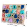 Early Education Alphabet Number Puzzle Matching Games Kids Puzzle Toys  Birthday Gift