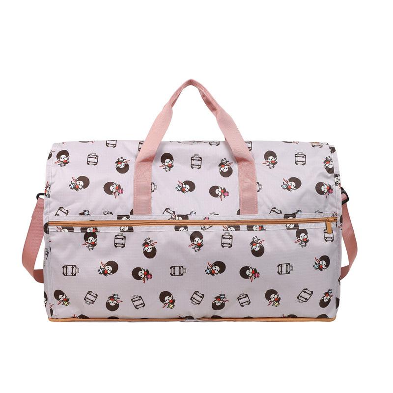 2025 spot Japan new foldable travel bag cartoon casual handbag versatile shoulder bag clothes collection